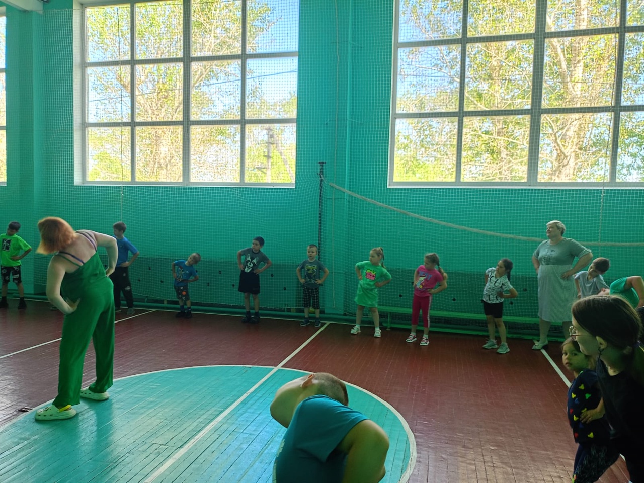 Летний пришкольный лагерь.